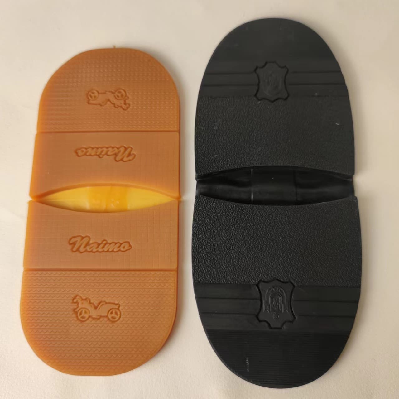 Heel Patch for Shoes, Leather Shoe Heel Oxford Wear-Resistant Patch, Heel Wear Repair Material, Stock Processing