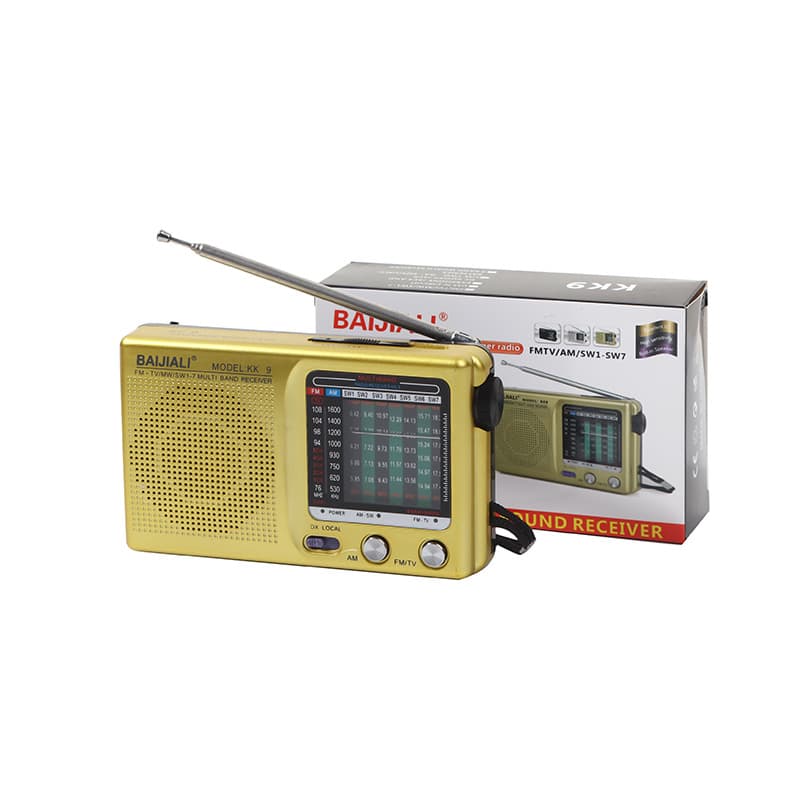 Full-band vintage cross-border portable retro radio multi-function mini radio