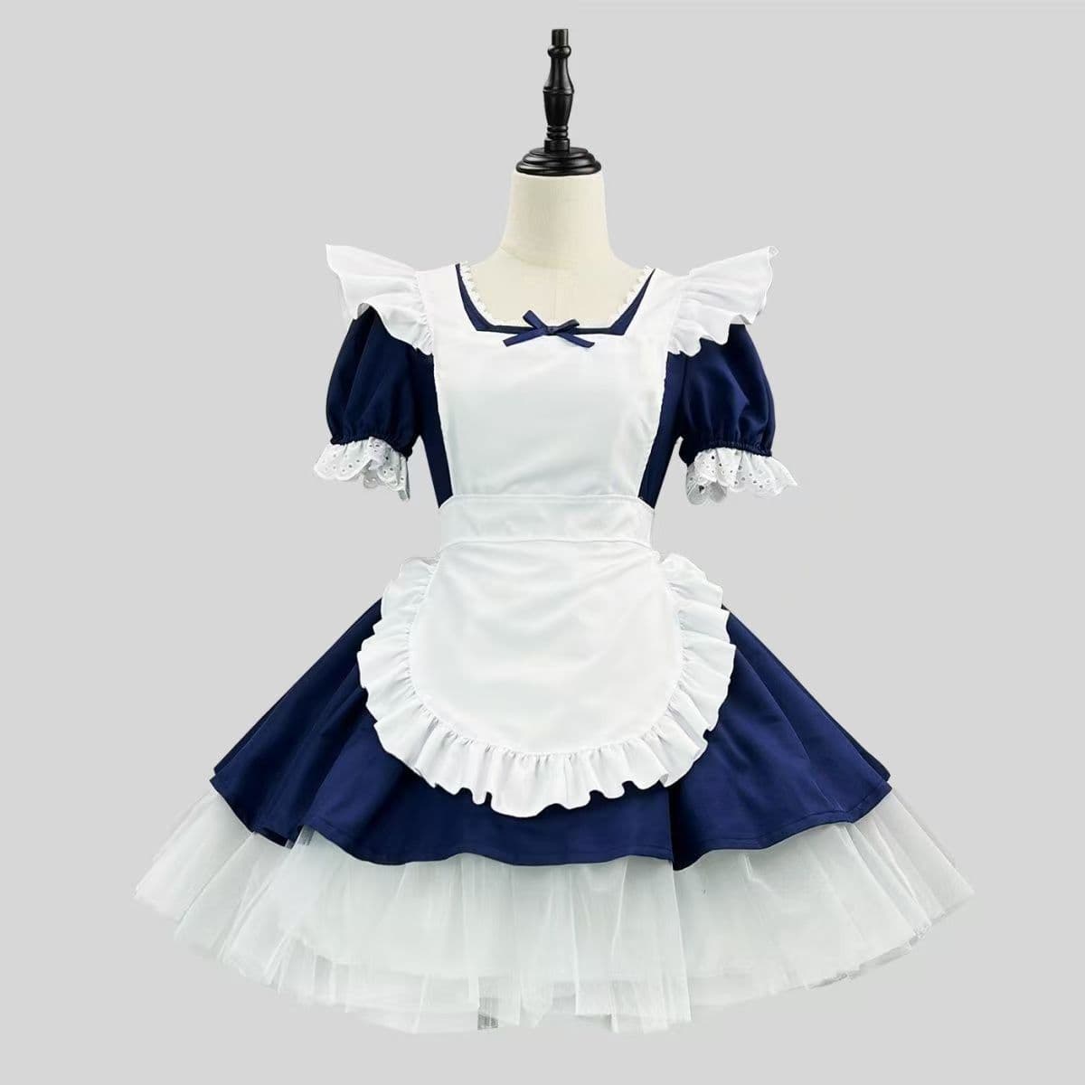Angel maid outfit, Alice cute girl anime short skirt, classic Japanese Lolita dress, cafe dress