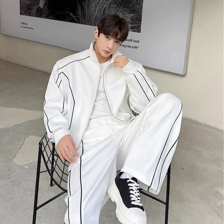 2024 Fall Cardigan High-End Casual Sportswear Set Men and Women Fashion Jacket Two-Piece Set