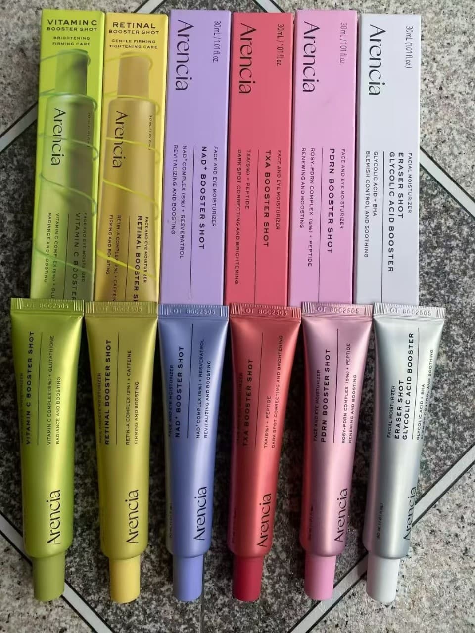 Cross-border Arencia Vitamin C Cream Eye Cream Improves Dull Skin Tone Fades Dark Spots