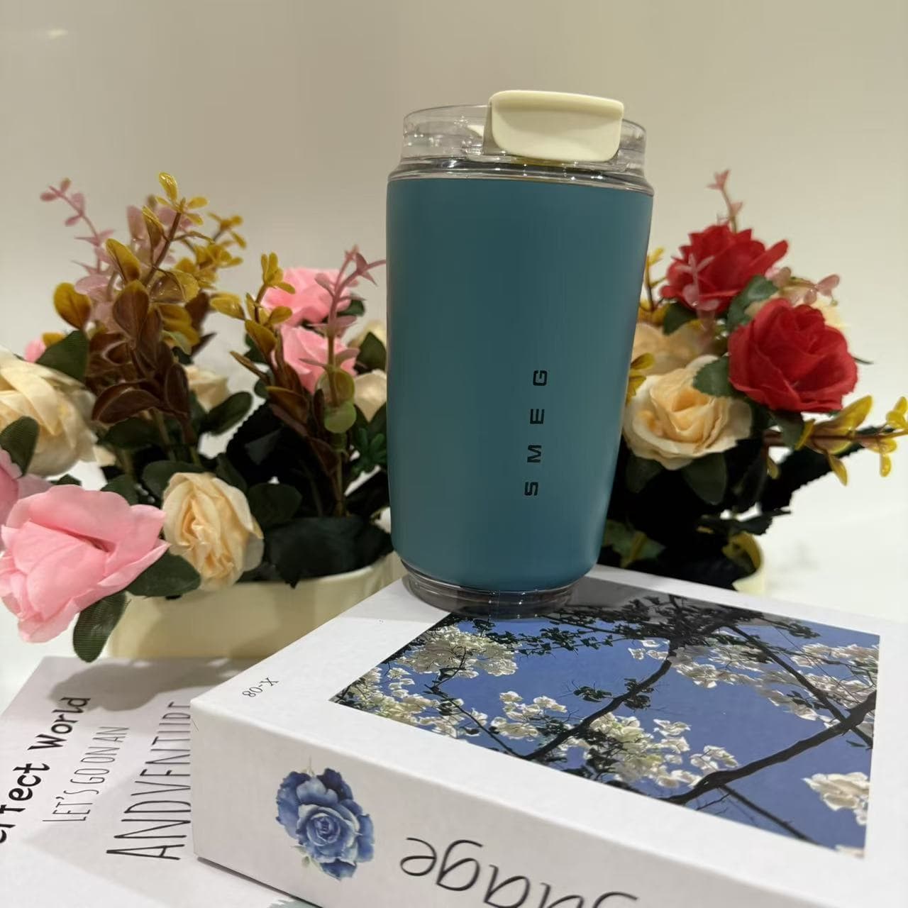 Factory Direct In-Stock [SMG Home] SEMg Food-Grade Stainless Steel Travel Mug Ins-Style Coffee Cup Insulated Tumbler
