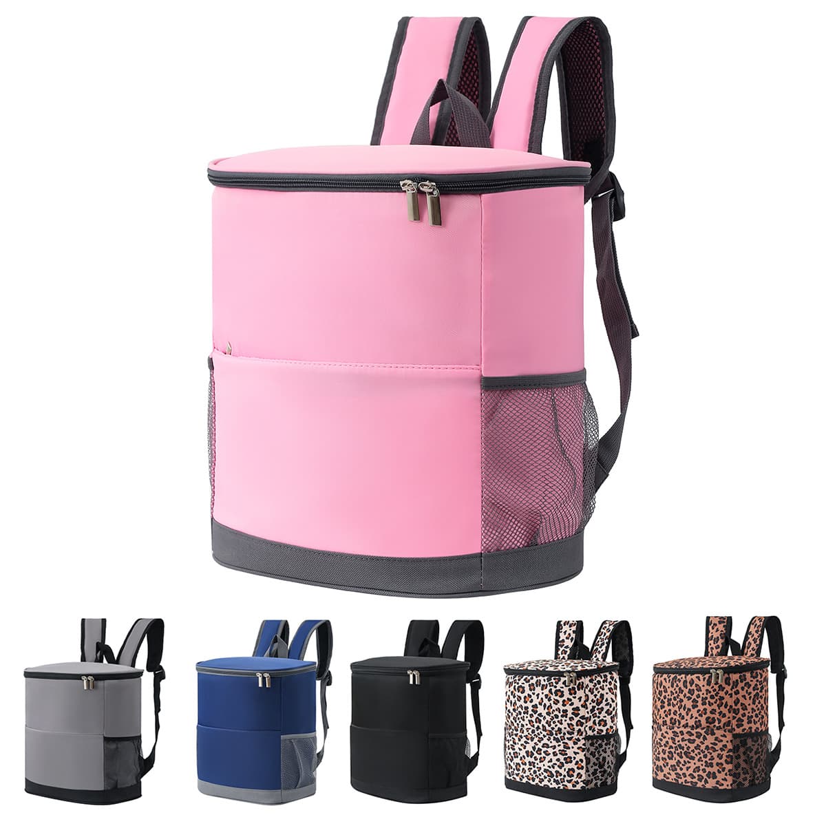 Minimalist Cross-Border Insulated Backpack 15L Large Capacity Outdoor Thermal Cooler Bag for Picnic, Waterproof Beer Cooler Bag