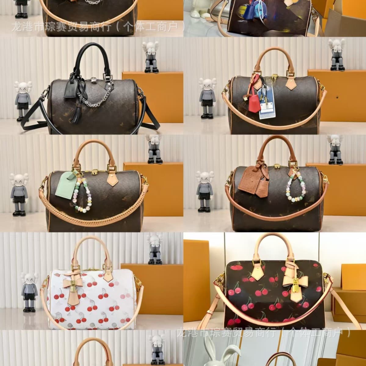 Cross-border Light Luxury Large Cylinder Unisex Bag Handheld Large Capacity Pillow Bag Speedy 30