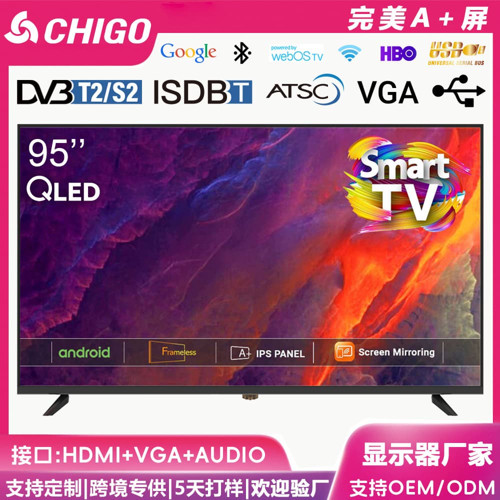 32-inch Smart TV, 55-inch HD LCD TV, 65-inch Smart TV, 75-inch Ultra-Slim LCD Screen