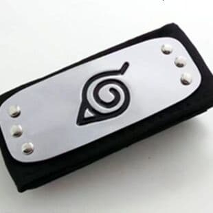 Naruto Necklace Pendant Accessories Kakashi Headband Naruto Small Kunai Shuriken Props Anime Props
