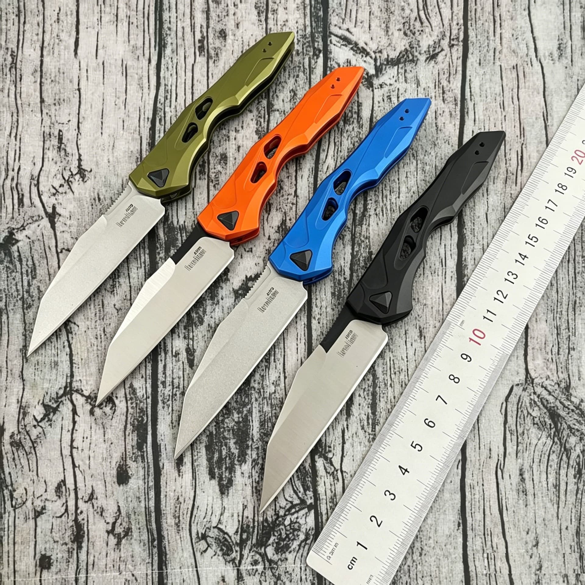 Kershaw 7650 folding knife aluminum alloy handle knife camping fishing portable pocket knife Kershawedc folding knife