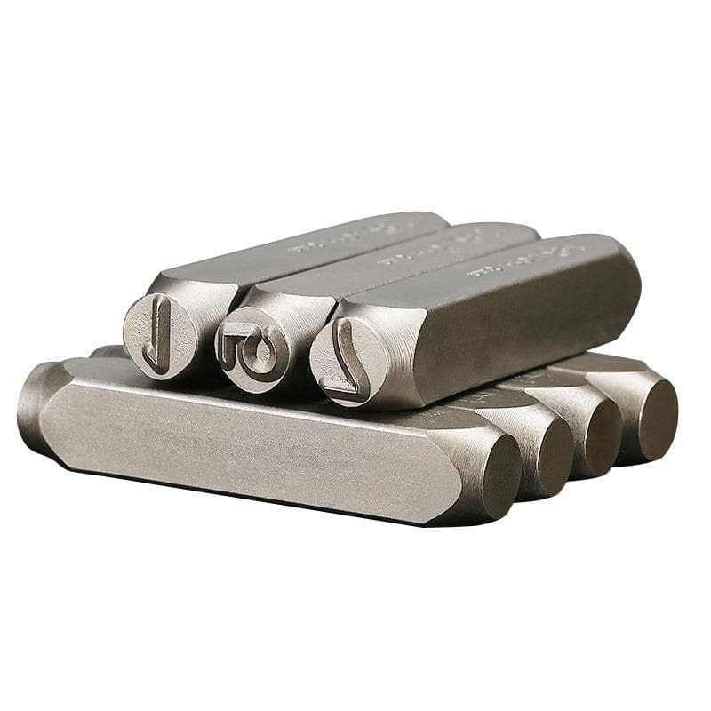 Steel stamp, steel lettering, numbers, letters, symbols, nameplates, steel number stamps, 3-10mm punches