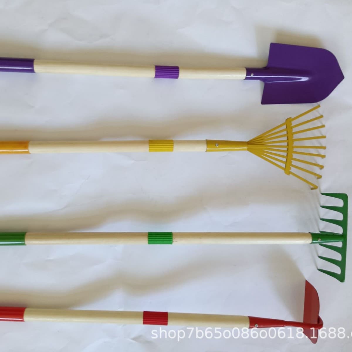 Amazon Best-Seller Home Garden Tools with Wooden Handles, Children's Shovels and Forks