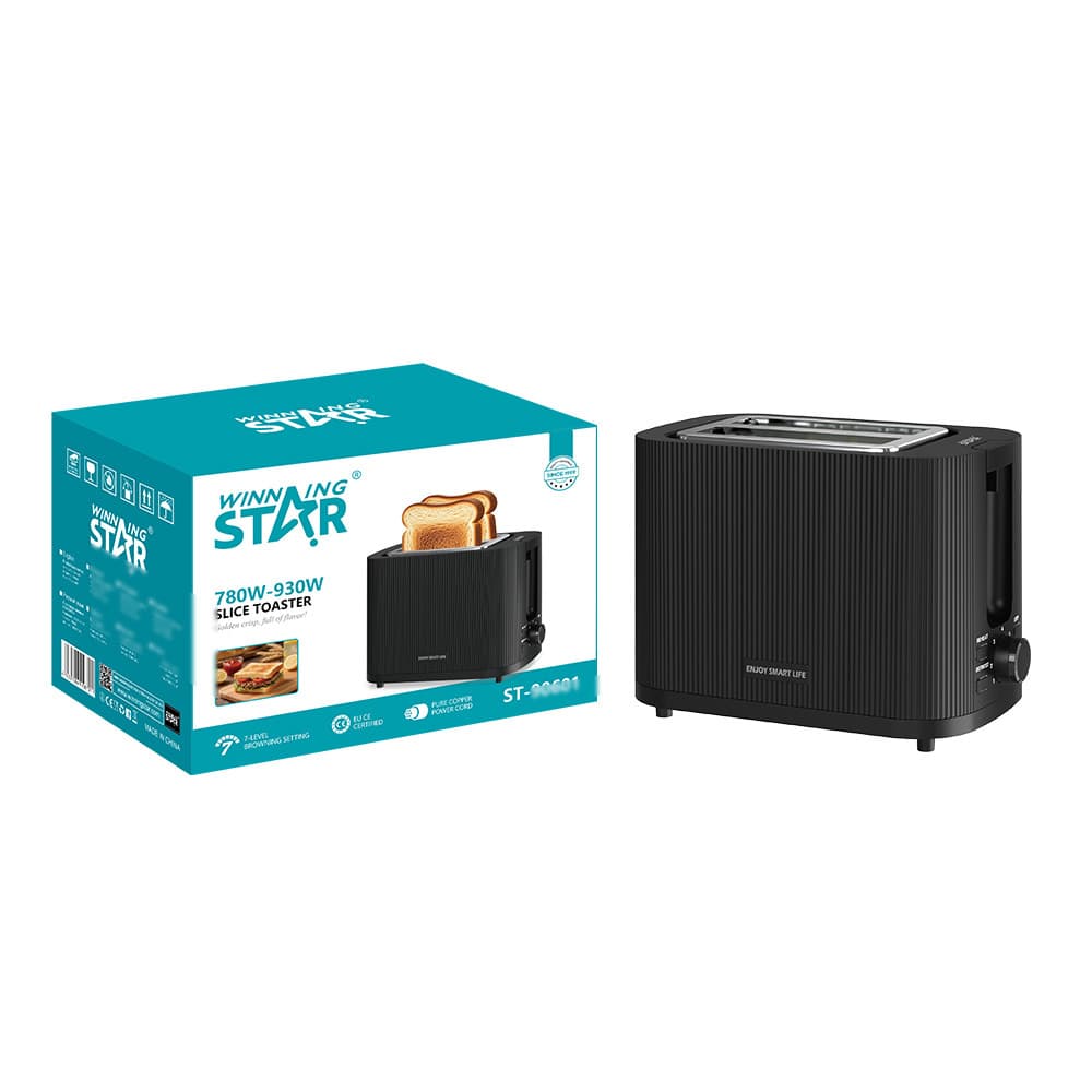 Winningstar Cross-Border 2-Slice Double-Sided Toast Sandwich Toaster