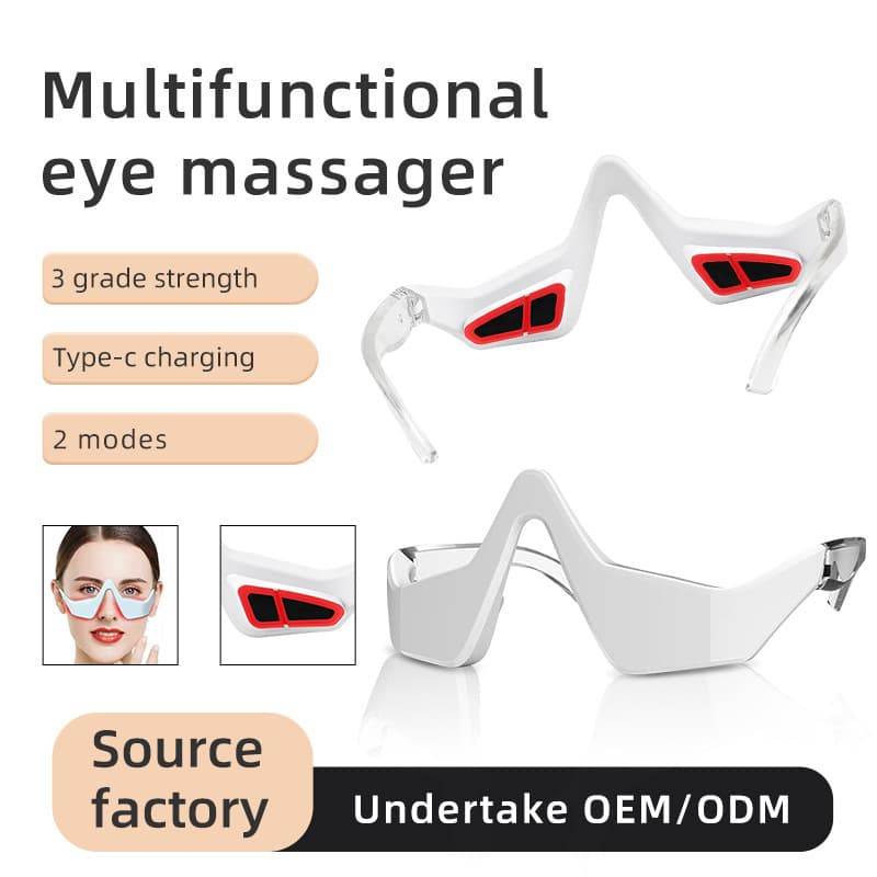 3D Eye Care Device Red Light EMS Microcurrent Beauty Instrument Eye Cream Massager Cross-border