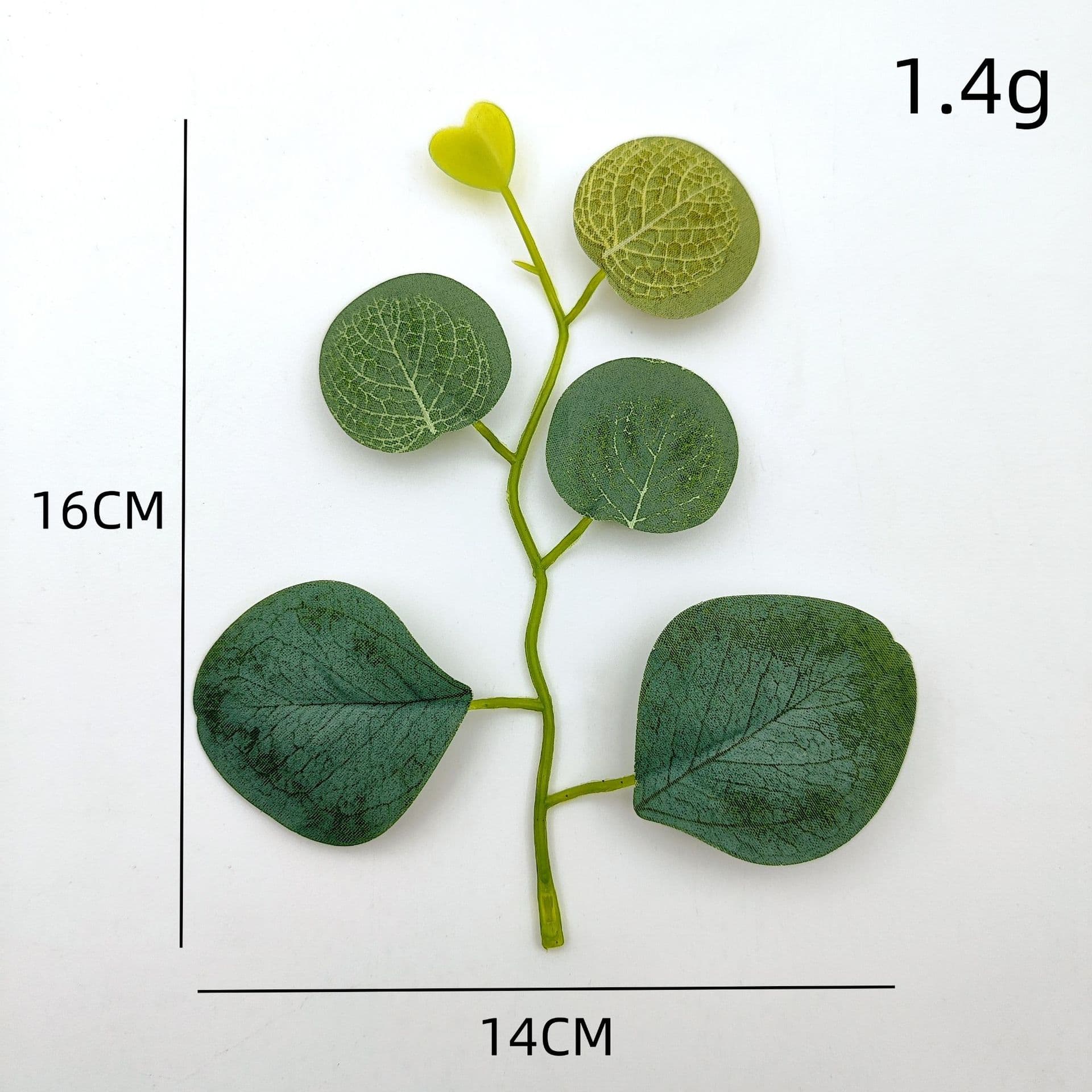 ✅ Factory Wholesale Green Plant Heart-shaped Eucalyptus Leaves Decorative Flowers Handmade Greenery Aquarium Grass Accessories