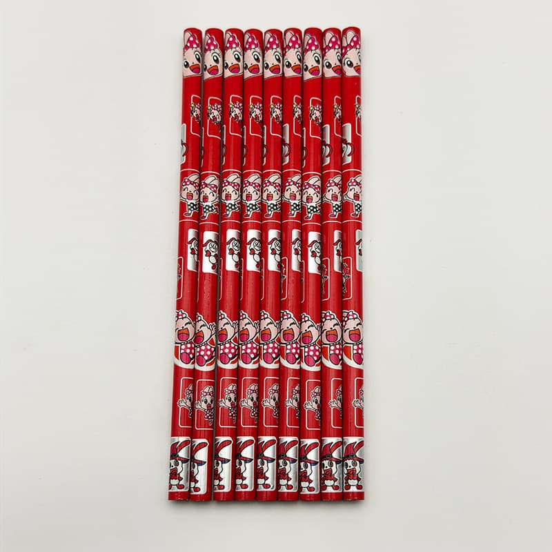 Factory direct sales HB, 2B color pattern pencils thermal transfer pencils hotel supplies pencils, can be produced according to drawings