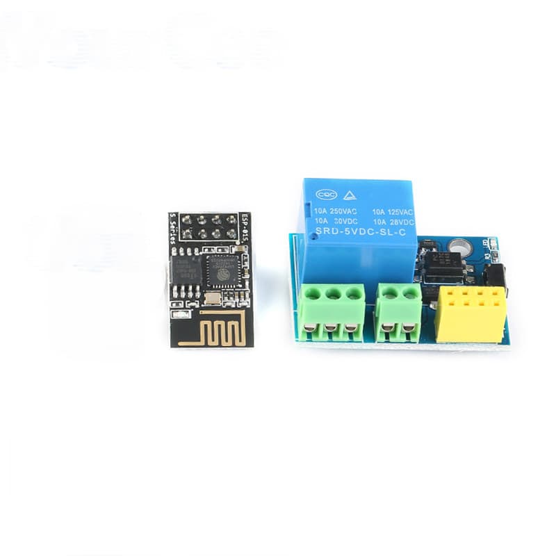 ESP8266 ESP-01S Relay Module, WiFi Smart Socket, Includes Extra ESP-01S