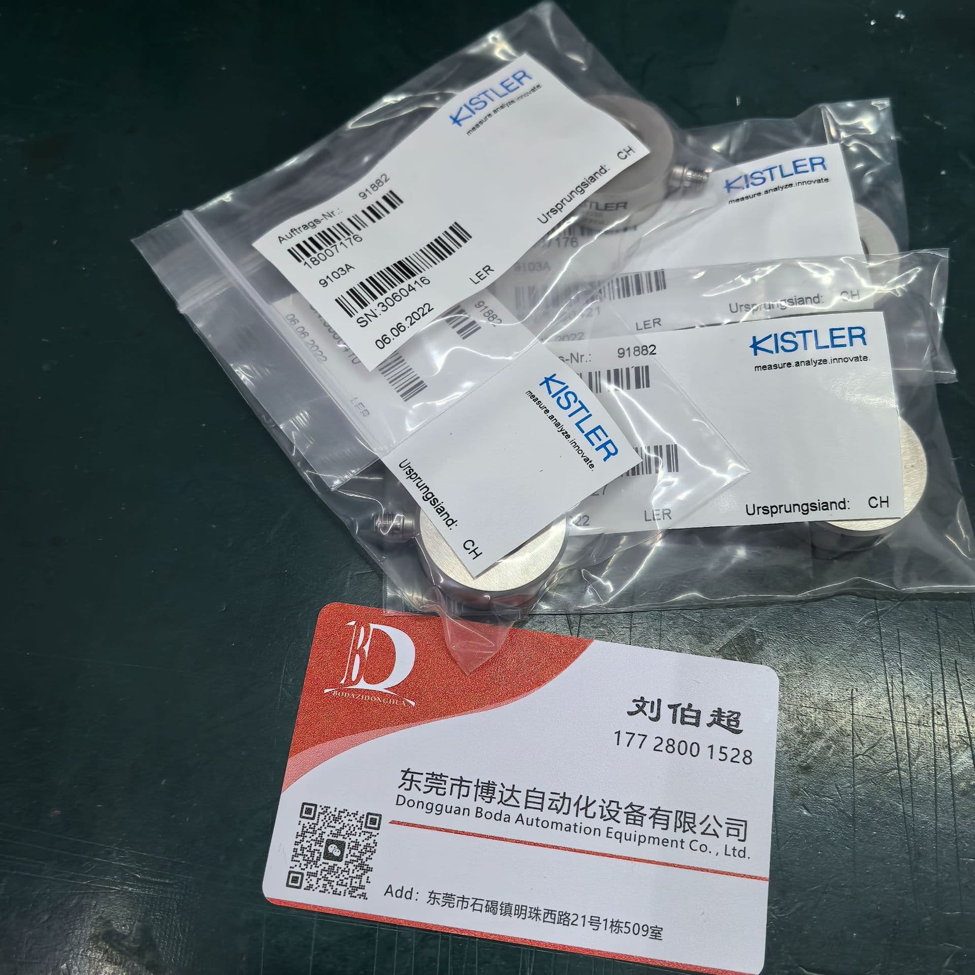 KISTLER 9103A 9103C 9105C 9105B 9021A 1997A5 Sensor Negotiable