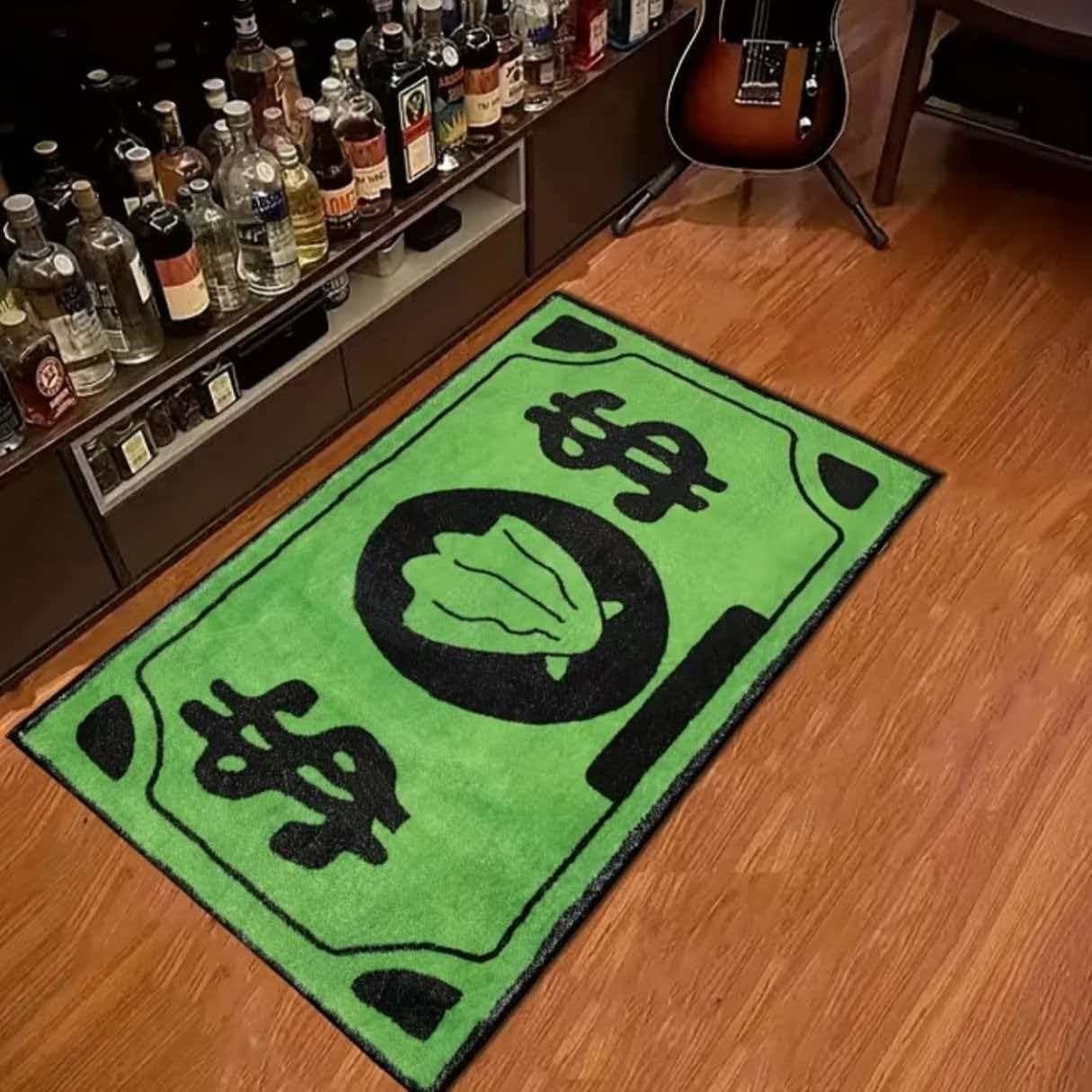 Cross-Border Hot-Selling Cartoon Eye Faux Cashmere Carpet, Living Room Bedroom Bedside Rug, Bathroom Quick-Dry Easy-Clean Mat