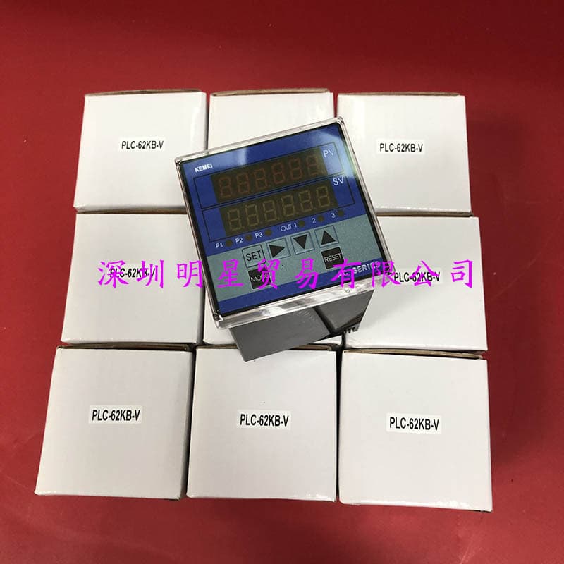 MOONSTAR PLC-62KB-V voltmeter and tachometer from Taiwan - genuine product, ten times the price refunded for any counterfeit.