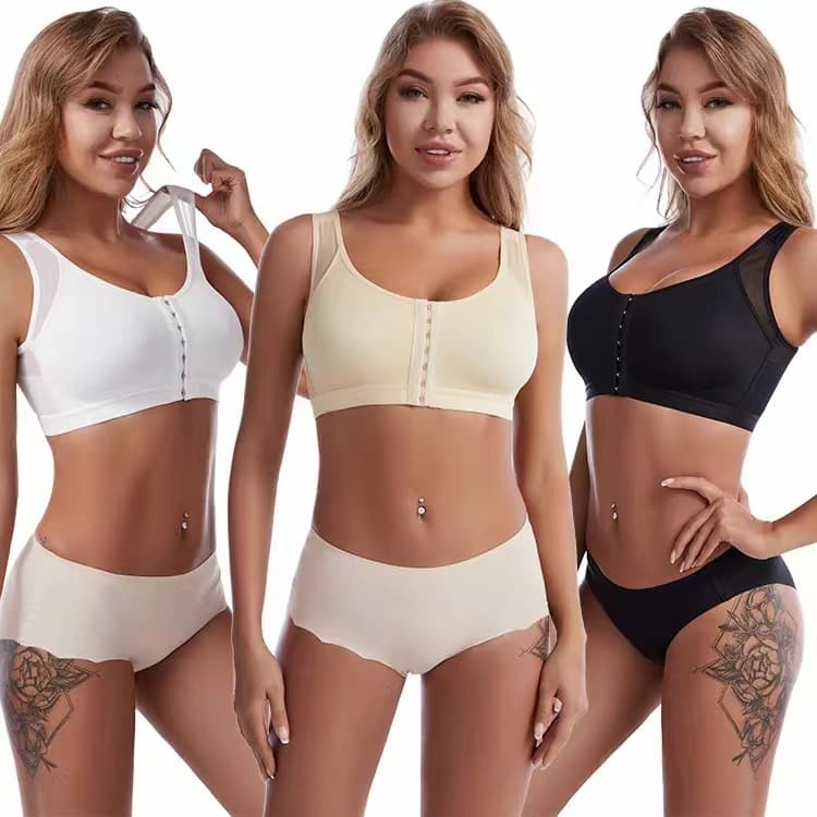 Bralette Comfortable Breathable Seamless Wireless Padded Strapless Bra For Women Nylon Fabric