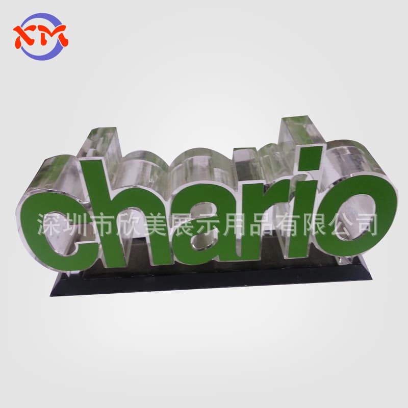 Manufacturer of Crystal Letter Signs, LED Illuminated Door Head Plaques, Acrylic Logo Mini Letters, 3D Resin Advertising Characters