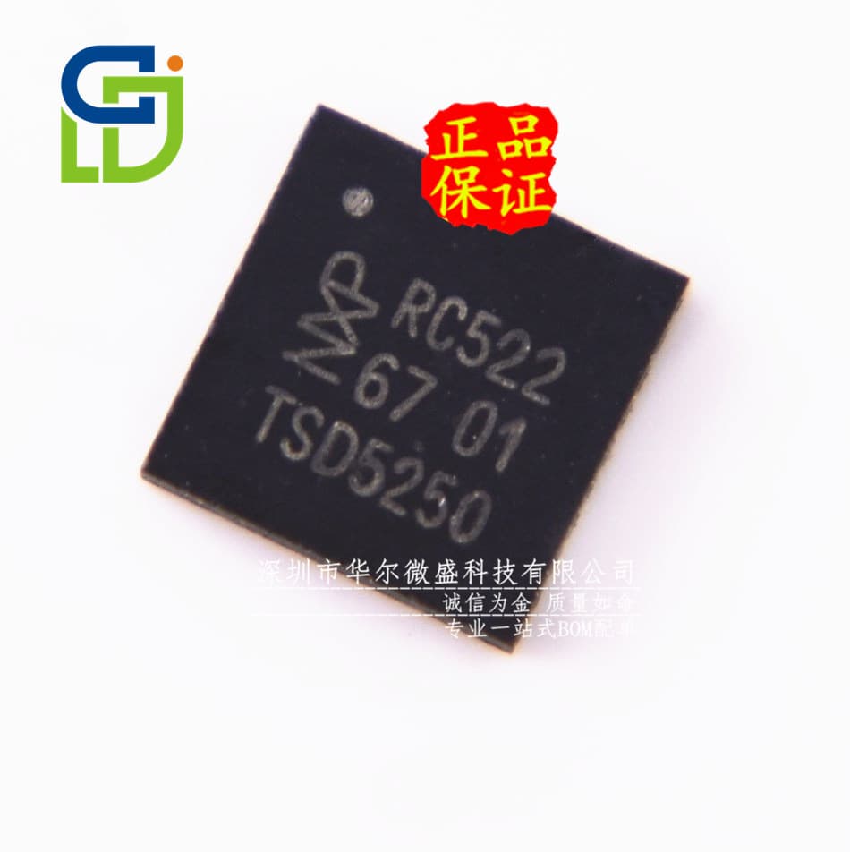 Original Genuine Quality Guaranteed MFRC522 RC522 Chip RFID Read/Write Chip SMD QFN32