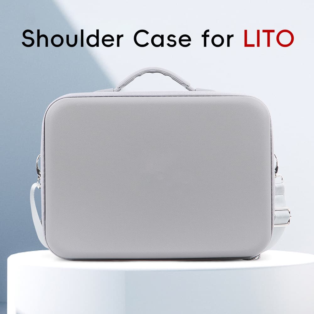 Hard Shell Single Shoulder Bag for DJI Lito 1 Explosion-Proof Case, DJI Lito X1 Storage Bag, Waterproof, Travel, and Crush-Resistant
