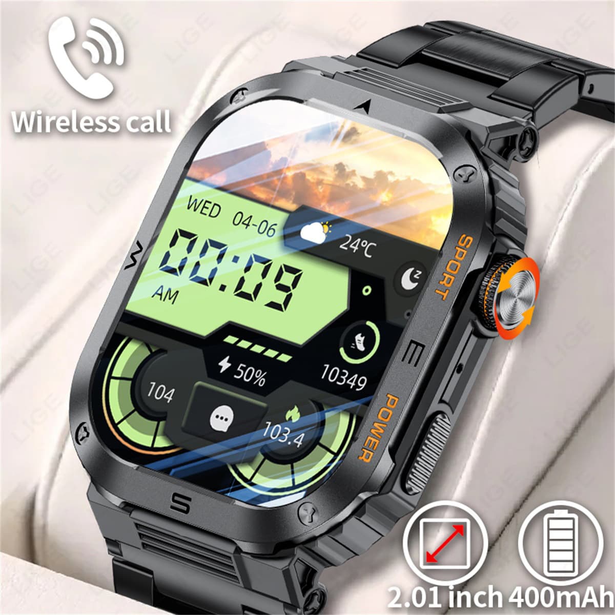 Cross-Border New Model MT39 Bluetooth Smart Call Watch Heart Rate Blood Pressure Blood Oxygen Health Monitoring Watch Dropshipping