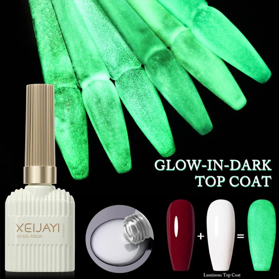 Glow-in-the-dark Nail Art Gel Autumn Winter Special Frosted Texture Elastic Nail Polish for Professional Use in Beauty Salons