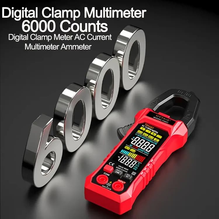New fully automatic voice clamp meter TS601 smart multimeter multi-function clamp ammeter foreign trade