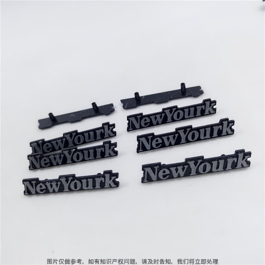 Custom metal nameplate for furniture, high-gloss etching, silk screen printing, stamping, mechanical equipment aluminum nameplate with custom logo