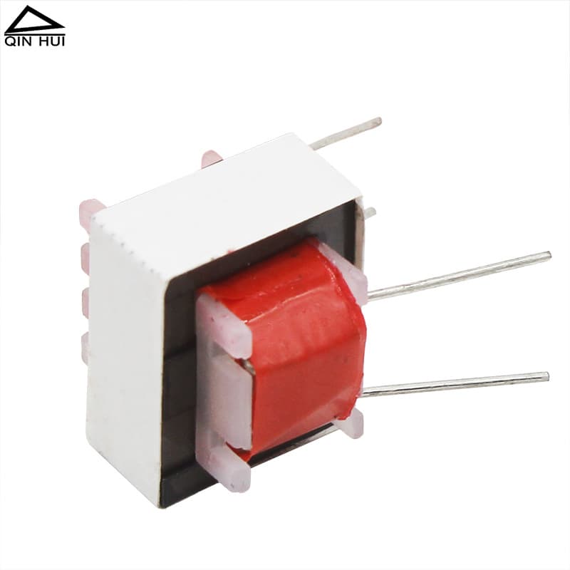 EI14 type miniature audio transformer 600: 600 audio transformer for conference room and playground sound amplification.