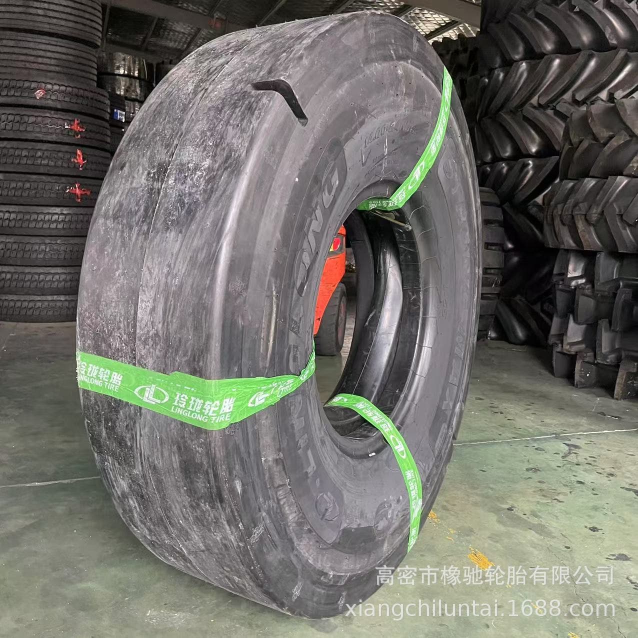 Linglong Forward Scraper Tire 10.00-20 Mining Smooth 12.00 14.00-24 1400-24 Well