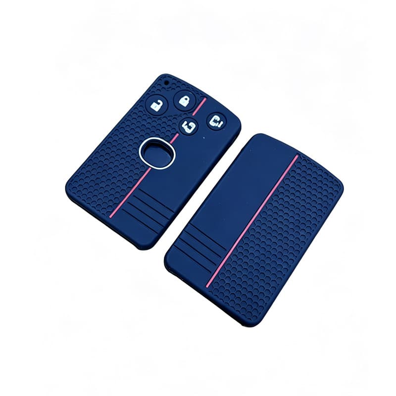 Compatible with Mazda MX5 Honeycomb Pattern Remote 4-Button Silicone Key Case for Mazda 6, Mazda 5, CX-7 Key Cover