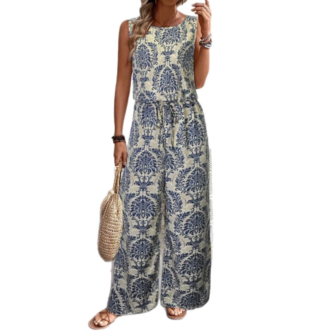 European and American Cross-Border Elegant Jumpsuits Directly Supplied to Temu/Shein/Tk Amazon Aliexpress Yc0024
