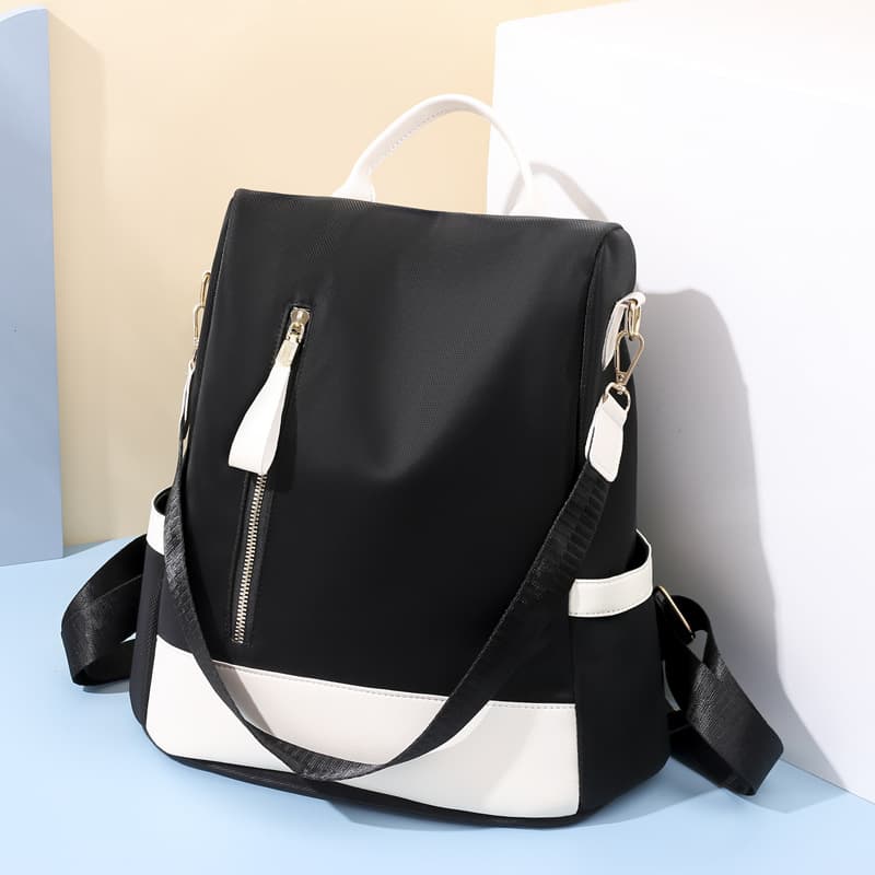 Premium backpack 2024 new trendy women's soft leather fashion anti-theft versatile large-capacity backpack travel school bag