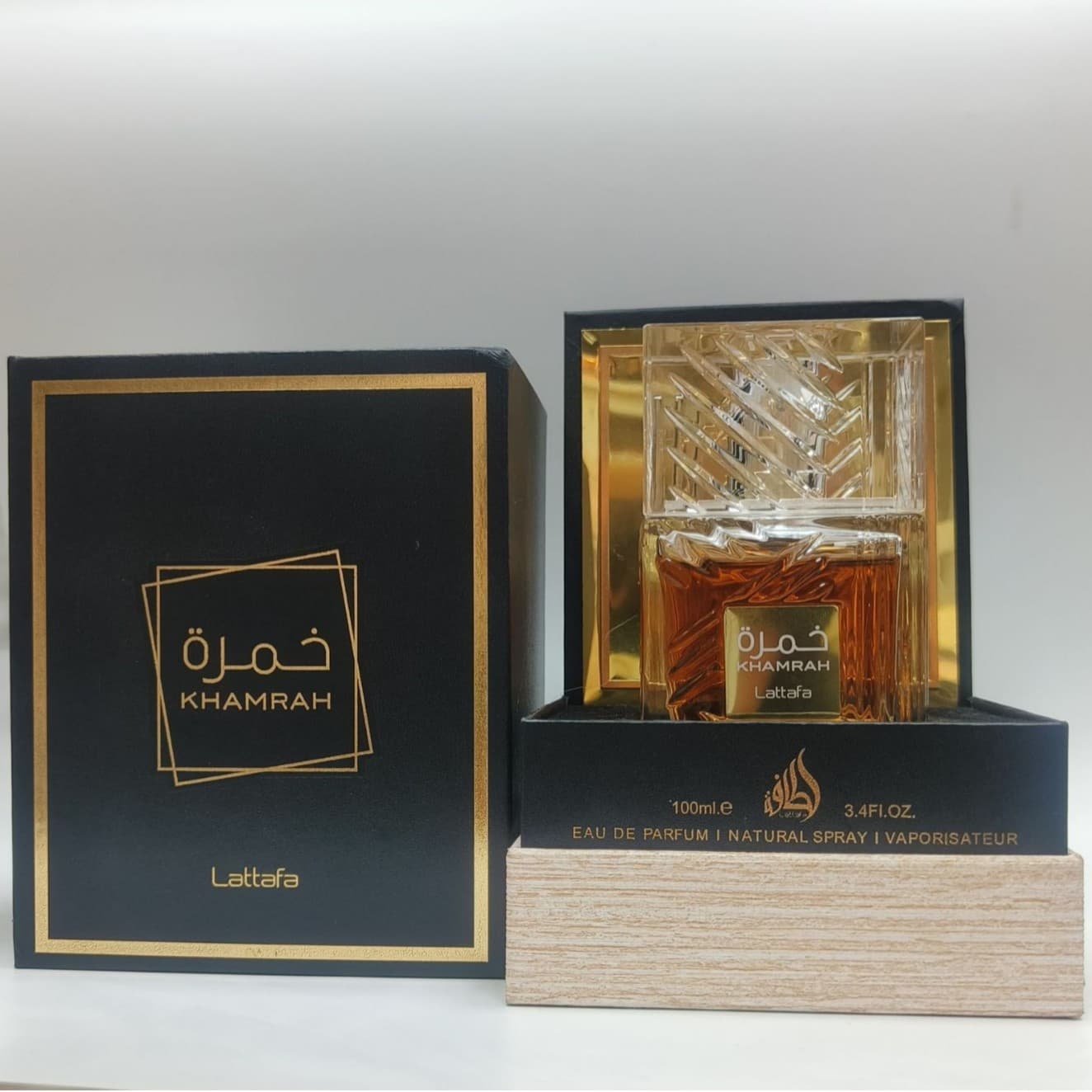 Cross-border Bestseller Lattafa Perfumes Khamrah Middle Eastern Arabic Unisex Premium Perfume Concentrated