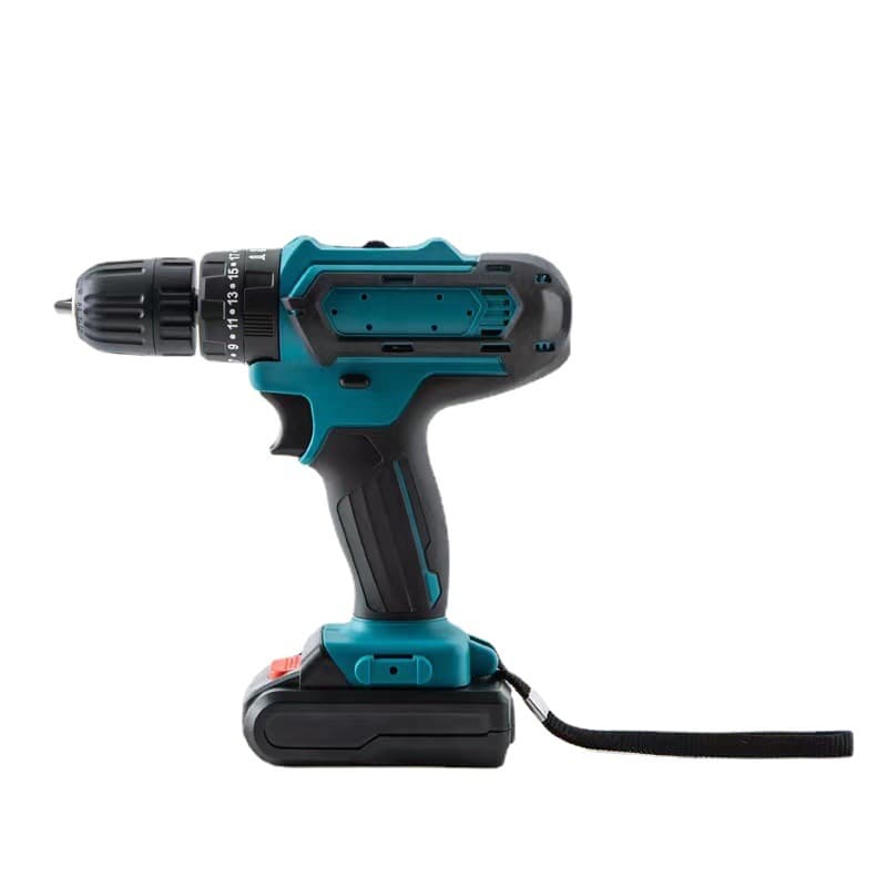 Wholesale Export Rechargeable Cordless Drill High Power Lithium Drill Multifunctional Electric Screwdriver Impact Drill