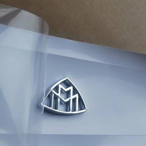 Suitable for Mercedes-Benz Maybach S450S560S680 central control car logo dashboard decorative sticker Maybach car sticker