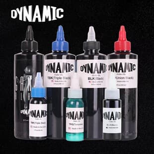 USA Original Dianni Tattoo Ink DYANMIC Black Lining and Shading Ink