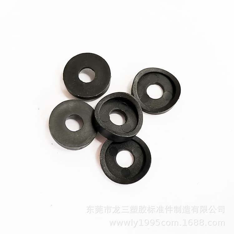 Longsan Manufacturer Supplies Duckbill Plastic Gasket, 7mm Inner Hole Duckbill Arc Connector Furniture Accessories Washer