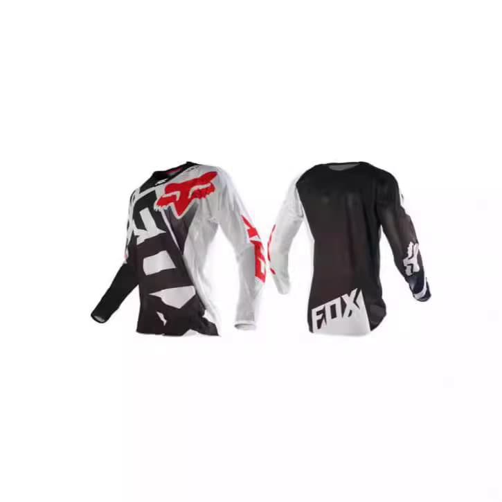 FOX Suit Mountain Bike Riding Jersey Motocross Racing Suit Summer Long Sleeve Top Men's Source Factory