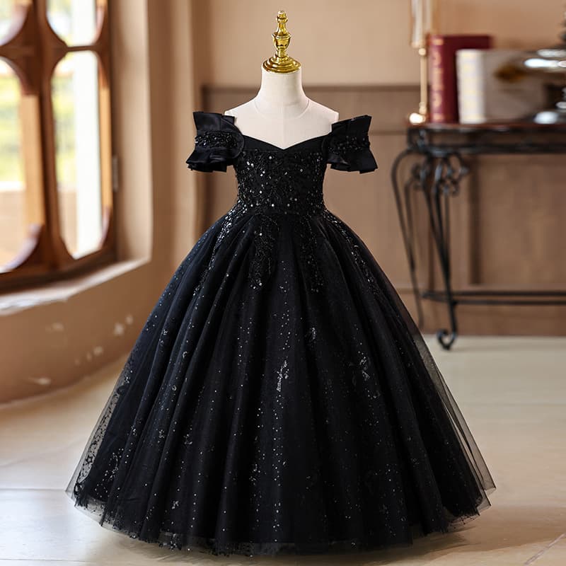 European and American Halloween girls' dress cross-border new children's mesh tutu skirt cosplay festival performance costume