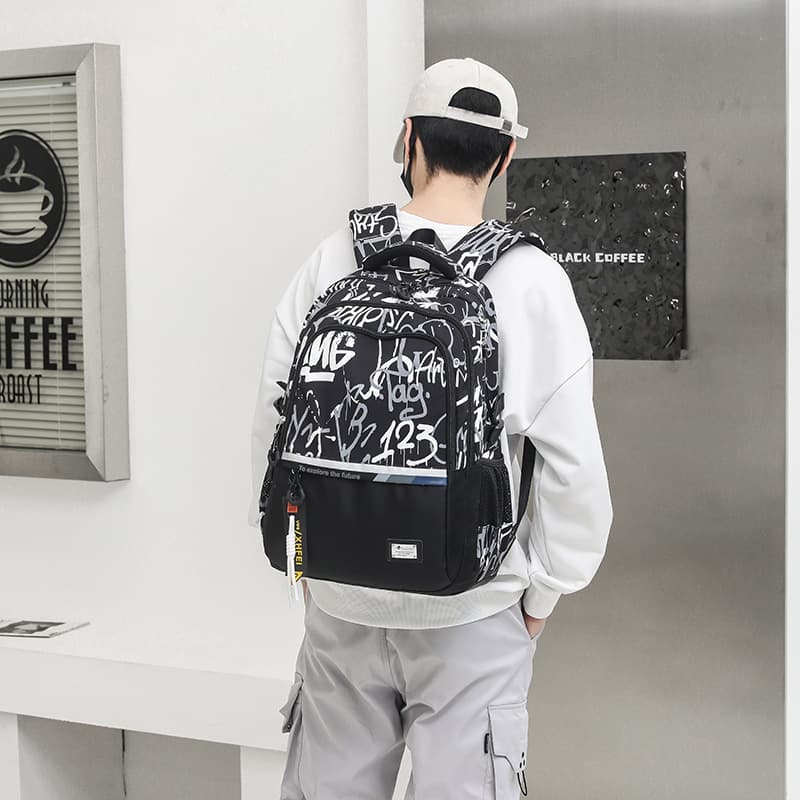 High Quality Large Capacity Student Men's Book Bag Original Niche Casual Men's Double Shoulder Travel Computer Backpack