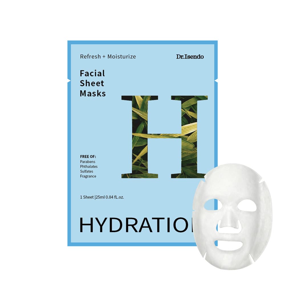 Cross-border Best-selling Facial Sheet Masks Bamboo Essence Bamboo Leaf Extract Mask Hydrating Moisturizing Mask