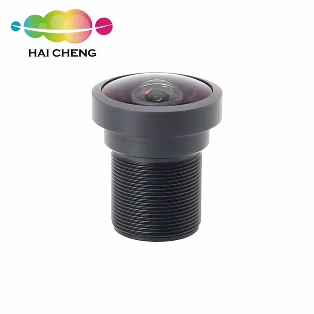 1/2.7" 5MP Panoramic Fisheye 1.8mm M12 190° High-Definition Wide-Angle High-Temperature Resistant Network Surveillance Lens