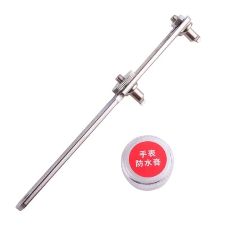 Watch Case Opener Tool, Rotating Multi-Function Back Cover Remover for Battery Replacement, Two-Prong Design
