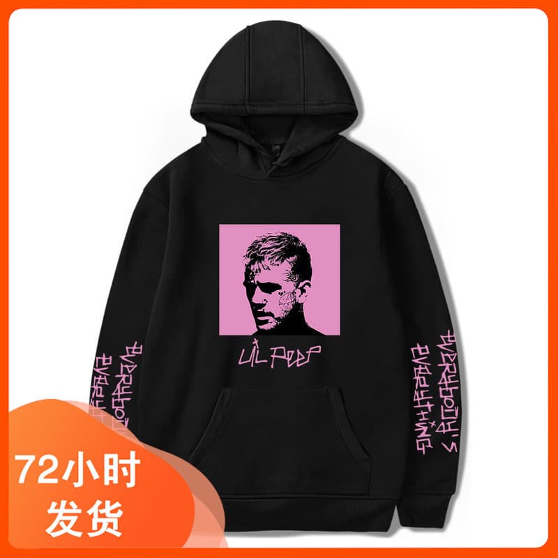 2024 Amazon AliExpress New Rap Fashion Lil Peep Merch Print Trendy Autumn Winter Hoodie