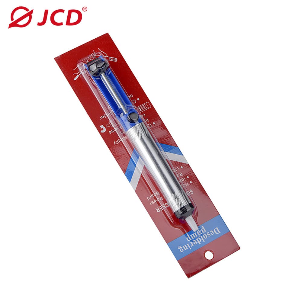 Hercules Semi-Aluminum Alloy Desoldering Pump, Desoldering Gun, Soldering Iron Kit Tool Companion, Manual Desoldering Pump