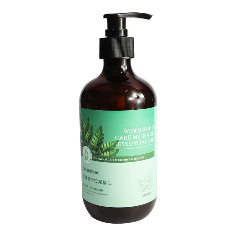 Salon 500ml Water-based Massage Oil with Ginger Warming Effect, Rose Lavender Moisturizing Back Massage Oil