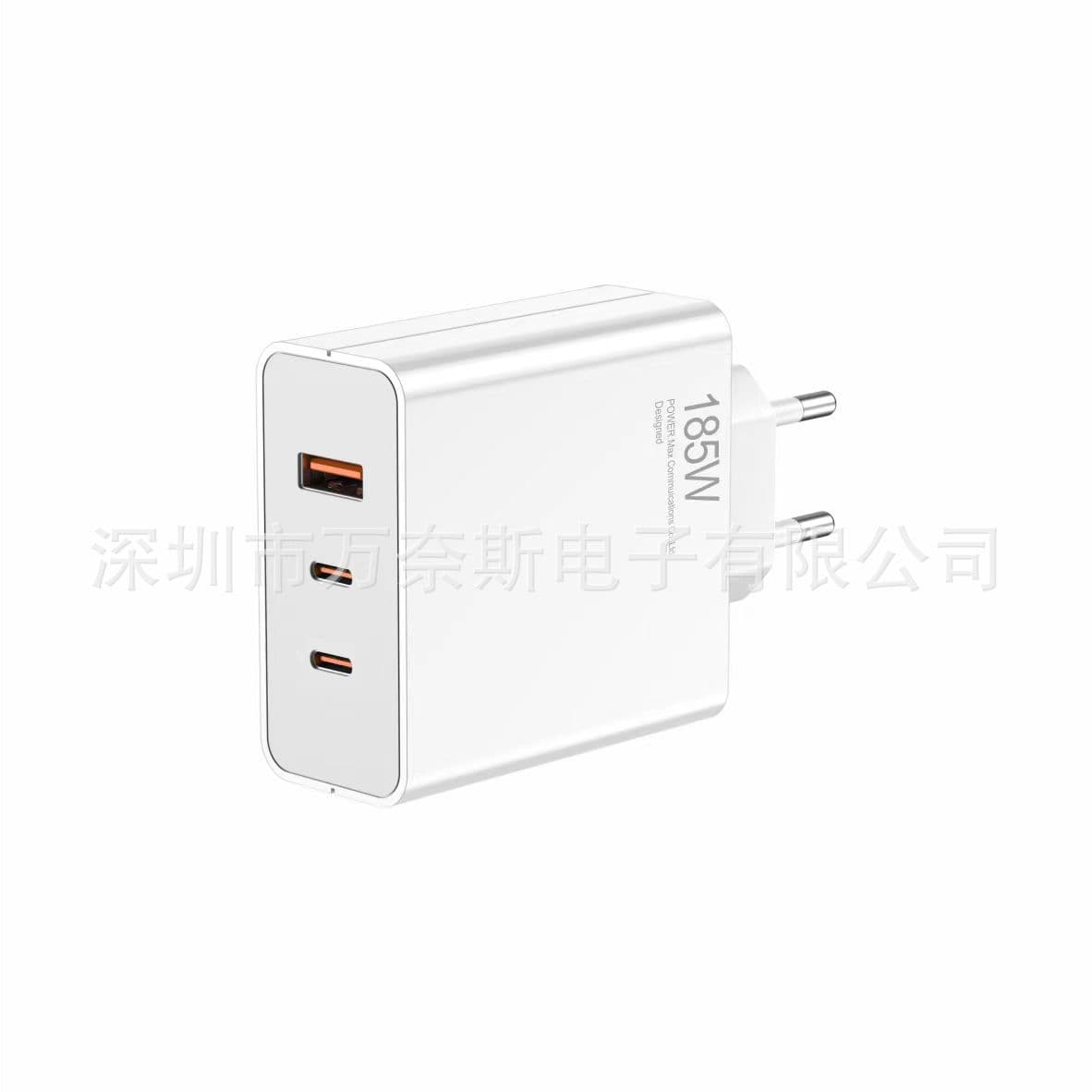 New Phone Charger ACC Super Fast Charging 185W Ultra-Fast Charger EU/US Plug Wall Charger Kit