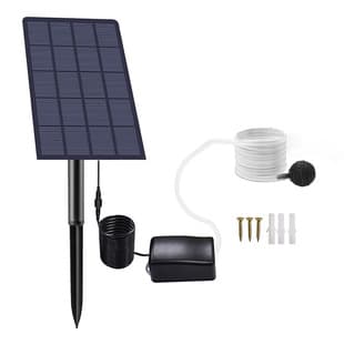 Factory Direct New Solar Aerator Pump Outdoor Fishing Home Use Air Pump Oxygen Pump Portable Aerator